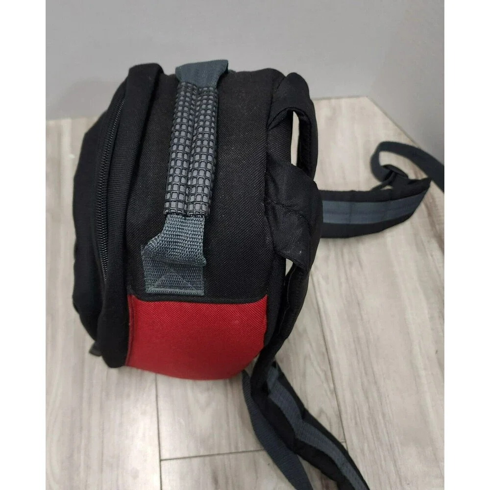 Tamrac Digital SLR Padded Camera Bag Backpack Red Black Travel 12 x 9 x6